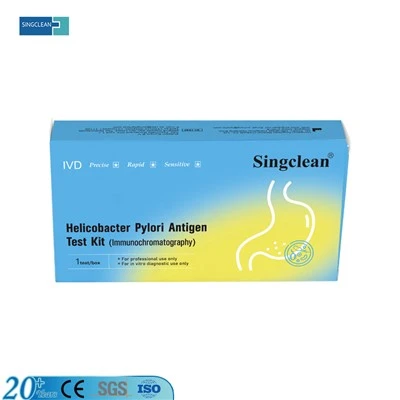 Twous tès antijèn Helicobacter Pylori