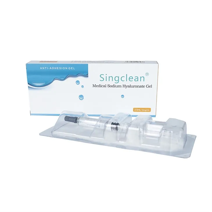Sodyòm Hyaluronate jèl pou adezyon apre operasyon